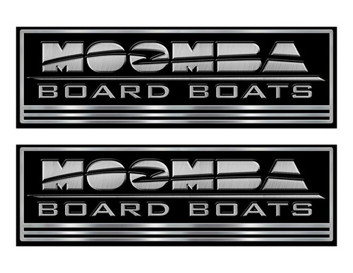 Two moomba custom - stickers,