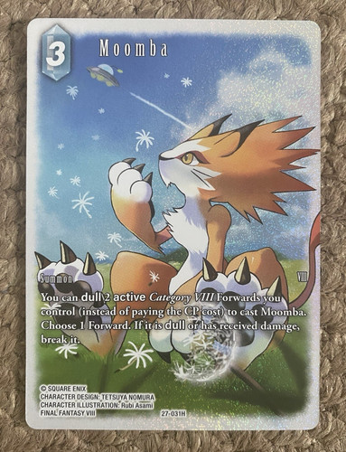 Final fantasy tcg moomba - tcg, moomba-