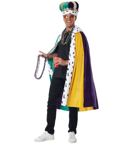 Mardi gras cape crown - cape, &