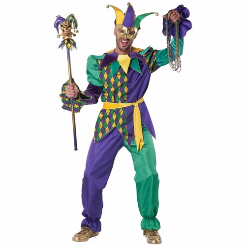 Deluxe mardi gras - jester, clown